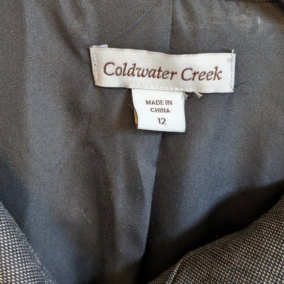 COLDWATER CREEK Pantsuit 2 Piece Set Blazer and Pants  NWOT - Picture 8 of 16